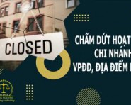 Chấm dứt hoạt động của Chí nhánh, Văn phòng đại diện, Địa điểm kinh doanh của Hợp tác xã