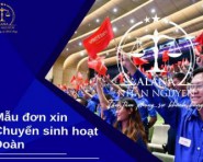 MẪU ĐƠN XIN CHUYỂN SINH HOẠT ĐOÀN MỚI NHẤT