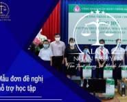 MẪU ĐƠN ĐỀ NGHỊ HỖ TRỢ HỌC TẬP