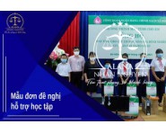 MẪU ĐƠN ĐỀ NGHỊ HỖ TRỢ HỌC TẬP