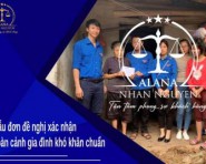 MẪU ĐƠN ĐỀ NGHỊ XÁC NHẬN HOÀN CẢNH GIA ĐÌNH KHÓ KHĂN CHUẨN