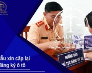 Đơn xin cấp lại đăng ký xe ô tô