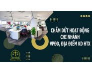  Thay đổi cơ quan đăng ký Hợp tác xã