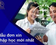 MỘT SỐ MẪU ĐƠN XIN NHẬP HỌC MỚI NHẤT