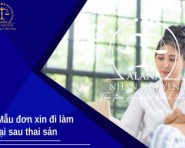 MẪU ĐƠN XIN ĐI LÀM LẠI SAU THAI SẢN